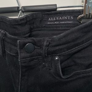 All Saints MILLER MID-RISE SIZE ME SKINNY JEANS - Size 25